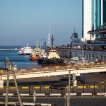 Буксиры на причале Одесского морского порта 1