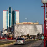 Здание Одесского морского вокзала – вид издалека 11