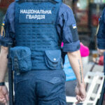 Cop with a tattoo on his arm - Ukraine, Odessa, 27.09,2020