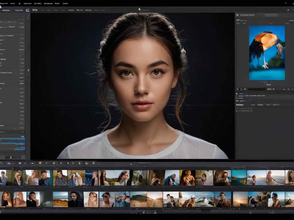 Изображение экрана компьютера с открытым Adobe Lightroom, демонстрирующее процесс резервного копирования фотографий.